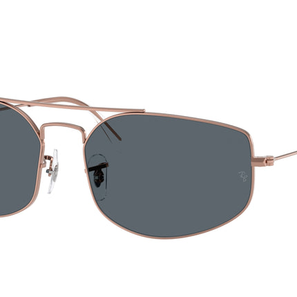 Ray-Ban EXPLORER 5 RB3845 Irregular Sunglasses  9035R5-Copper 60-140-17 - Color Map Copper