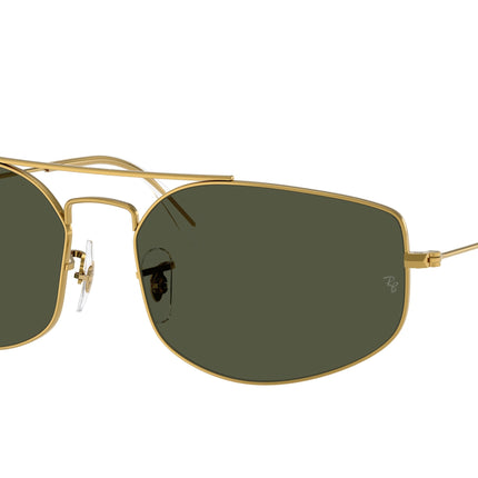 Ray-Ban EXPLORER 5 RB3845 Irregular Sunglasses  919631-Legend Gold 60-140-17 - Color Map Gold