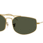 Ray-Ban EXPLORER 5 RB3845 Irregular Sunglasses  919631-Legend Gold 60-140-17 - Color Map Gold