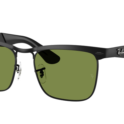 Ray-Ban WAYFARER DELUXE RB3875 Square Sunglasses  006/4E-Matte Black 56-145-18 - Color Map Black