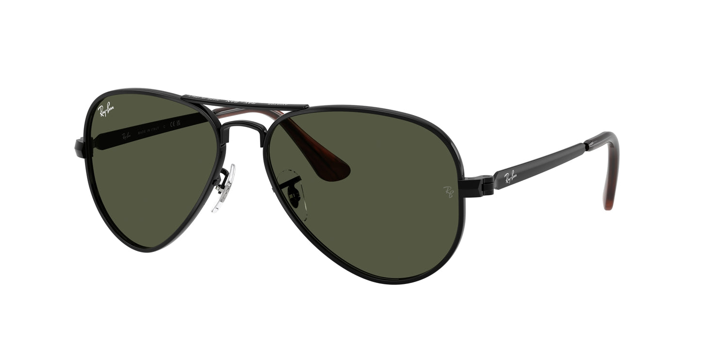 Ray-Ban AVIATOR MAX RB3925 Pilot Sunglasses  002/31-Black 62-145-16 - Color Map Black