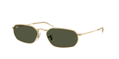 Ray-Ban RB3947 Irregular Sunglasses  001/31-Arista Gold 57-145-18 - Color Map Gold