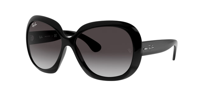 Ray-Ban JACKIE OHH II RB4098 Butterfly Sunglasses  601/8G-Black 60-135-14 - Color Map Black