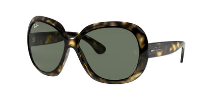 Ray-Ban JACKIE OHH II RB4098 Butterfly Sunglasses  710/71-Light Havana 60-135-14 - Color Map Tortoise