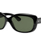 Ray-Ban JACKIE OHH RB4101 Butterfly Sunglasses  601-Black 57-135-17 - Color Map Black