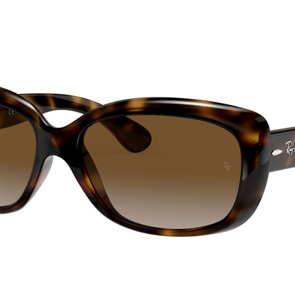Ray-Ban JACKIE OHH RB4101 Butterfly Sunglasses  710/T5-Light Havana 57-135-17 - Color Map Tortoise