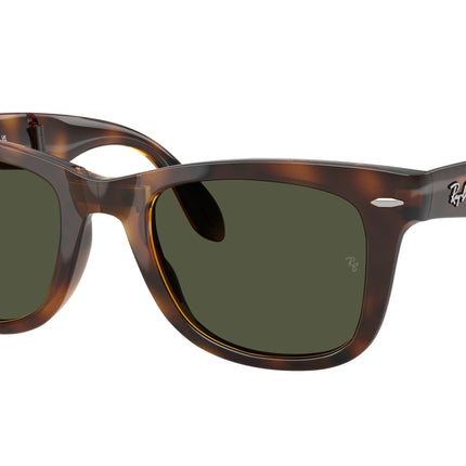 Ray-Ban FOLDING WAYFARER RB4105 Square Sunglasses  710/31-Havana 51-140-22 - Color Map Tortoise
