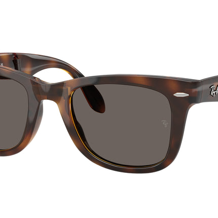 Ray-Ban FOLDING WAYFARER RB4105 Square Sunglasses  710/B1-Havana 51-140-22 - Color Map Tortoise