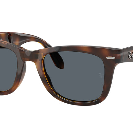 Ray-Ban FOLDING WAYFARER RB4105 Square Sunglasses  710/R5-Havana 51-140-22 - Color Map Tortoise