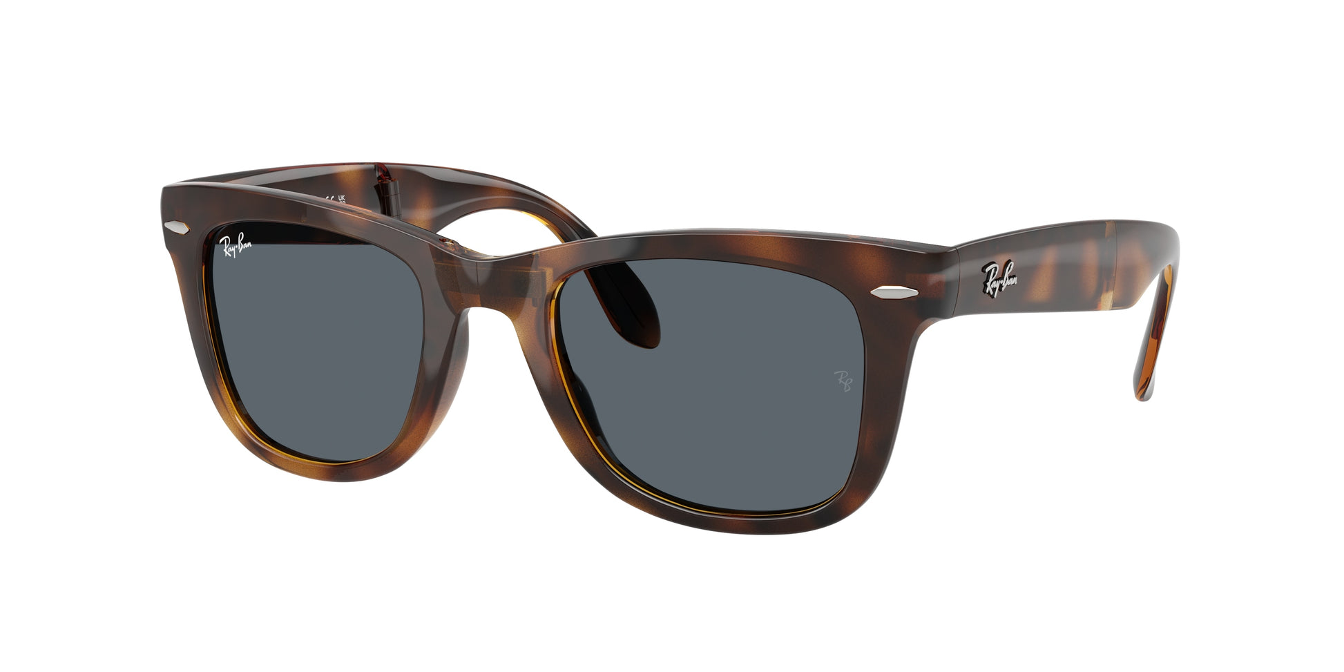 Ray-Ban FOLDING WAYFARER RB4105 Square Sunglasses  710/R5-Havana 51-140-22 - Color Map Tortoise
