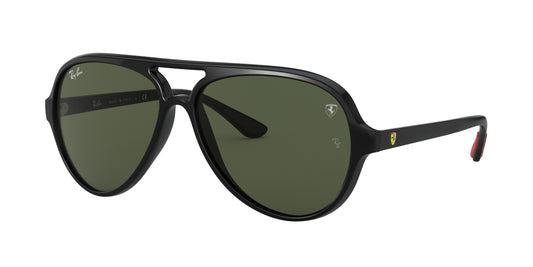 Ray-Ban RB4125M Pilot Sunglasses  F60131-Black 57-140-14 - Color Map Black