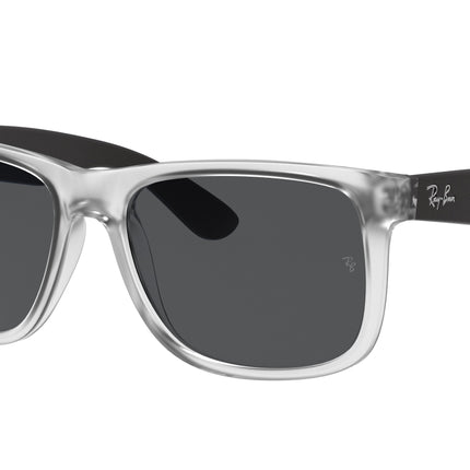 Ray-Ban JUSTIN RB4165 Square Sunglasses  651287-Transparent 54-145-16 - Color Map Transparent