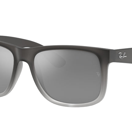 Ray-Ban JUSTIN RB4165 Square Sunglasses  852/88-Grey 54-145-16 - Color Map Grey
