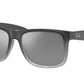 Ray-Ban JUSTIN RB4165 Square Sunglasses  852/88-Grey 54-145-16 - Color Map Grey