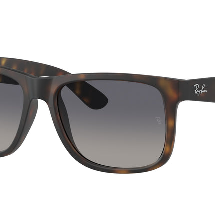 Ray-Ban JUSTIN RB4165 Square Sunglasses  865/8S-Havana 54-145-16 - Color Map Tortoise