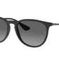 Ray-Ban ERIKA RB4171F Phantos Sunglasses  622/T3-Black 54-145-18 - Color Map Black