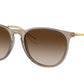 Ray-Ban ERIKA RB4171F Phantos Sunglasses  674413-Transparent Light Brown 54-145-18 - Color Map Brown