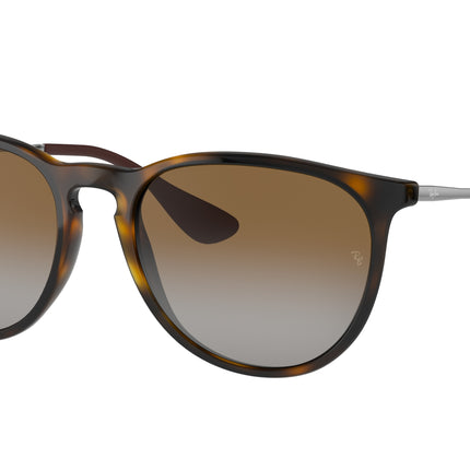 Ray-Ban ERIKA RB4171F Phantos Sunglasses  710/T5-Light Havana 54-145-18 - Color Map Tortoise