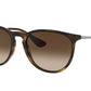 Ray-Ban ERIKA RB4171F Phantos Sunglasses  865/13-Havana 54-145-18 - Color Map Tortoise