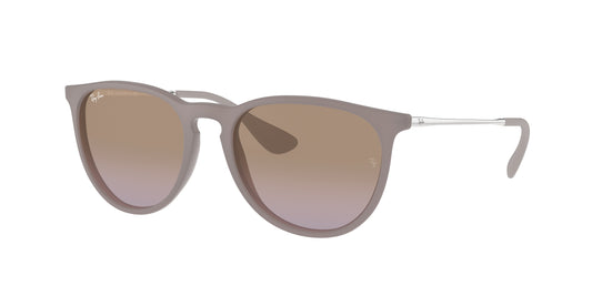 Ray-Ban ERIKA RB4171 Phantos Sunglasses  600068-Dark Sand 54-145-18 - Color Map Brown