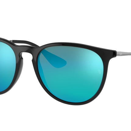 Ray-Ban ERIKA RB4171 Phantos Sunglasses  601/55-Black 54-145-18 - Color Map Black