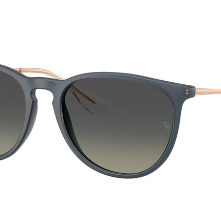 Ray-Ban ERIKA RB4171 Phantos Sunglasses  681311-Rubber Blue 54-145-18 - Color Map Blue