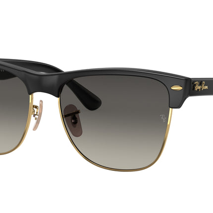 Ray-Ban CLUBMASTER OVERSIZED RB4175 Square Sunglasses  877/M3-Black 57-145-16 - Color Map Black