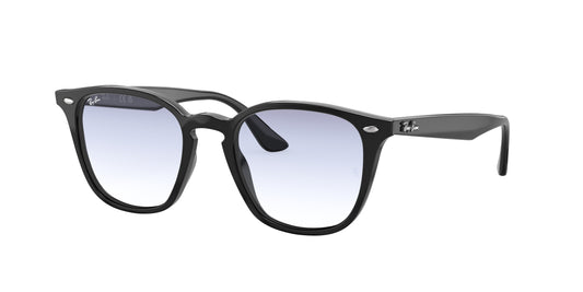 Ray-Ban RB4258F Square Sunglasses  601/19-Black 52-150-20 - Color Map Black