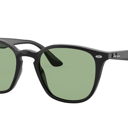 Ray-Ban RB4258F Square Sunglasses  601/2-Black 52-150-20 - Color Map Black
