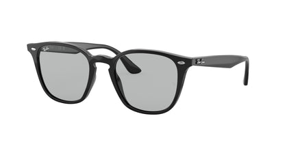 Ray-Ban RB4258F Square Sunglasses  601/87-Black 52-150-20 - Color Map Black