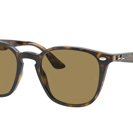 Ray-Ban RB4258F Square Sunglasses  710/73-Light Havana 52-150-20 - Color Map Tortoise