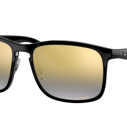 Ray-Ban RB4264 Square Sunglasses  601/J0-Black 58-145-18 - Color Map Black