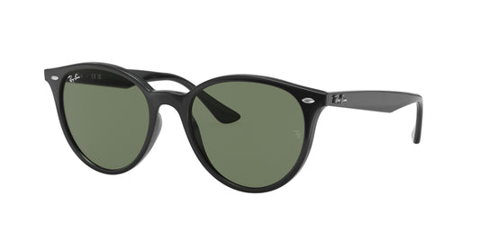 Ray-Ban RB4305 Phantos Sunglasses  601/71-Black 53-145-19 - Color Map Black