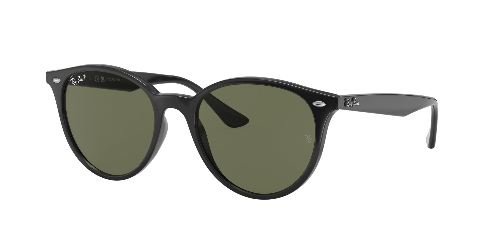 Ray-Ban RB4305 Phantos Sunglasses  601/9A-Black 53-145-19 - Color Map Black