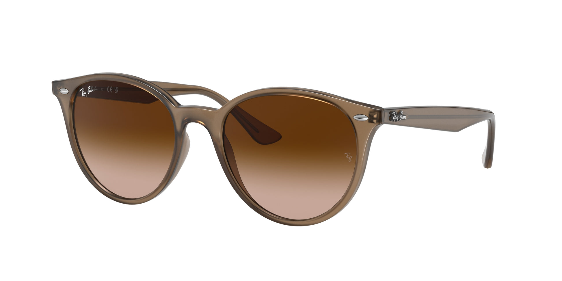 Ray-Ban RB4305 Phantos Sunglasses  616613-Beige 53-145-19 - Color Map Beige