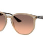 Ray-Ban RB4306F Irregular Sunglasses  678846-Turtledove 54-150-19 - Color Map Beige