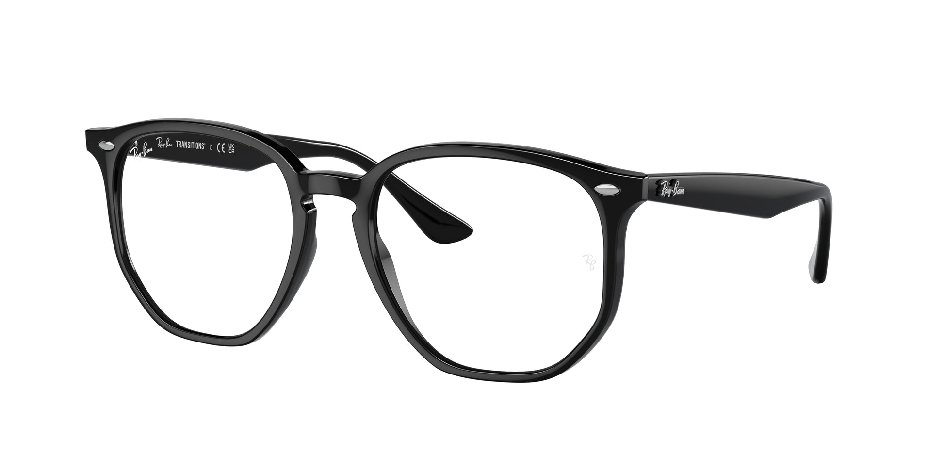 Ray-Ban RB4306 Irregular Sunglasses  601/M3-Black 54-145-19 - Color Map Black
