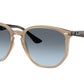 Ray-Ban RB4306 Irregular Sunglasses  6788V1-Turtledove 54-145-19 - Color Map Beige