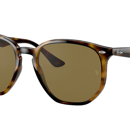 Ray-Ban RB4306 Irregular Sunglasses  710/73-Light Havana 54-145-19 - Color Map Tortoise
