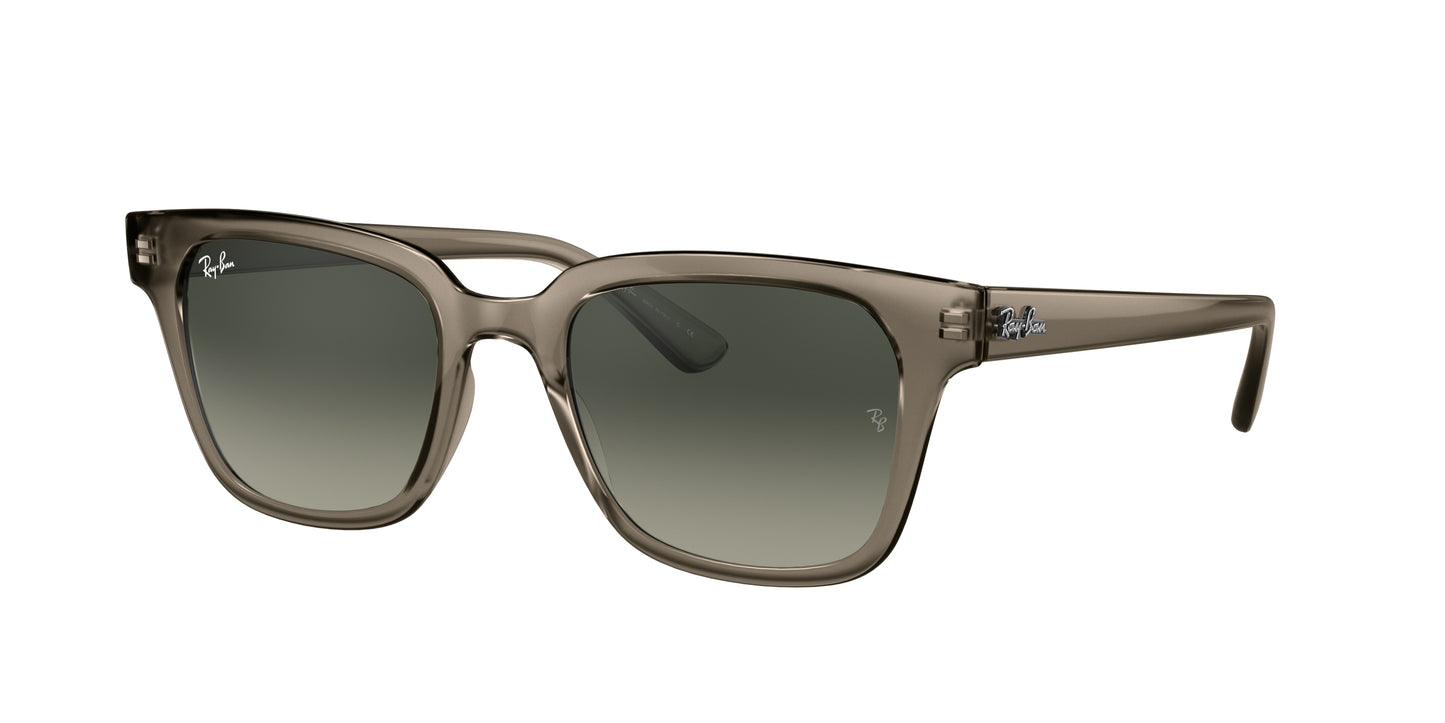 Ray-Ban RB4323 Square Sunglasses  644971-Transparent Grey 51-150-20 - Color Map Grey