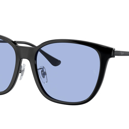 Ray-Ban RB4333D Square Sunglasses  674680-Black 55-145-17 - Color Map Black