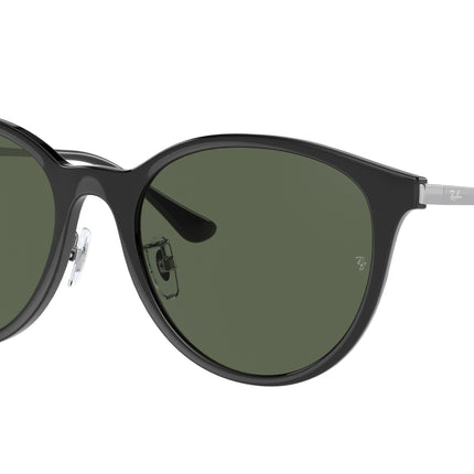 Ray-Ban RB4334D Square Sunglasses  629271-Black 55-145-19 - Color Map Black