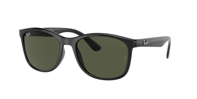 Ray-Ban RB4374 Square Sunglasses  601/31-Black 56-145-19 - Color Map Black