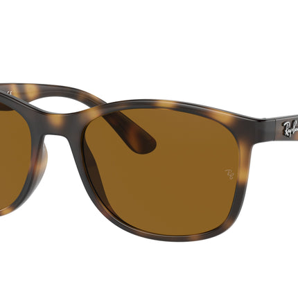 Ray-Ban RB4374 Square Sunglasses  710/33-Havana 56-145-19 - Color Map Tortoise