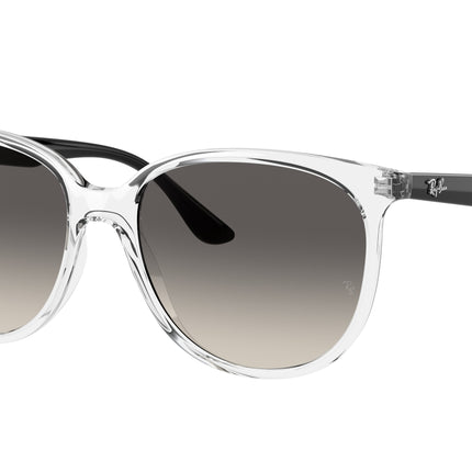 Ray-Ban RB4378 Square Sunglasses  647711-Transparent 54-145-16 - Color Map Transparent