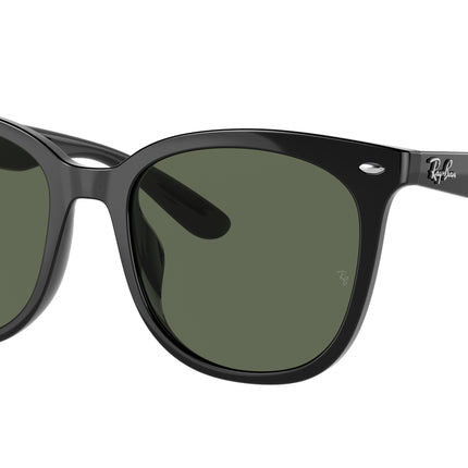 Ray-Ban RB4379D Square Sunglasses  601/71-Black 55-150-19 - Color Map Black