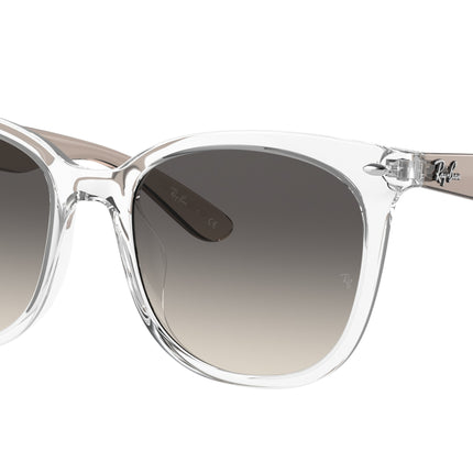 Ray-Ban RB4379D Square Sunglasses  659811-Transparent 55-150-19 - Color Map Transparent