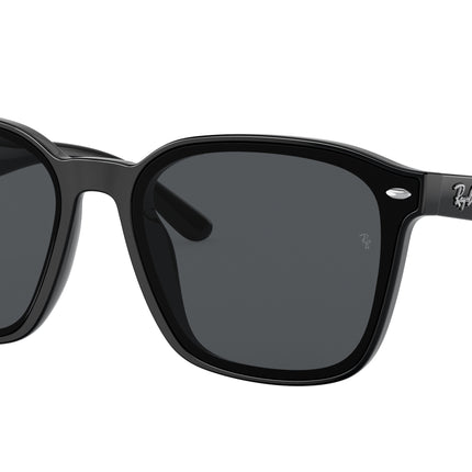 Ray-Ban RB4392D Square Sunglasses  601/87-Black 66-145-17 - Color Map Black