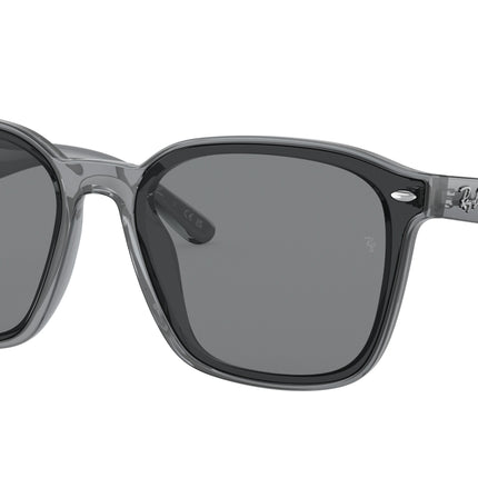Ray-Ban RB4392D Square Sunglasses  645087-Transparent Grey 66-145-17 - Color Map Grey