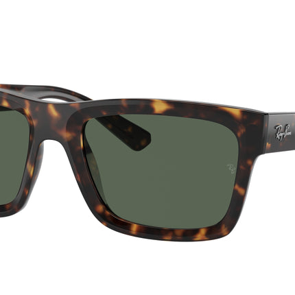 Ray-Ban WARREN RB4396 Rectangle Sunglasses  135971-Havana 57-145-20 - Color Map Tortoise